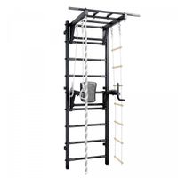 Drabinka gimnastyczna Trick Plus zestaw 6w1 metal czarny 120kg