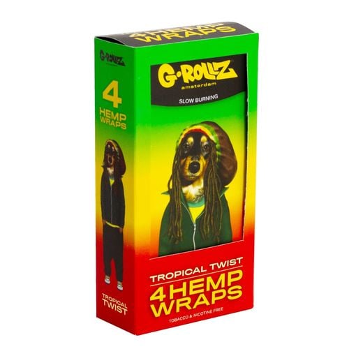 wrapy konopne g-rollz mango - 4 szt. na Arena.pl