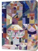 Obraz 50x70cm Burggarten, Paul Klee Vintage do Salonu