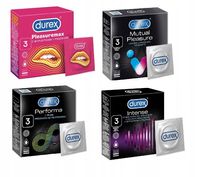 DUREX Prezerwatywy Stymulujące 12szt Zestaw Mix