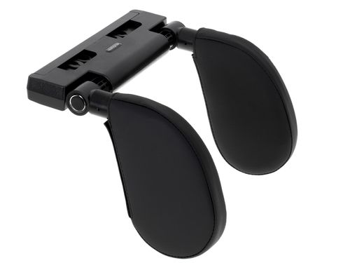 Zagłówek Samochodowy Regulowany Ergonomiczny na Głowę Szyję Miękki Czarny na Arena.pl