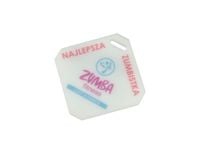 medal okolicznościowy z plexi mlecznej, pamiątka 8x8 cm 50szt