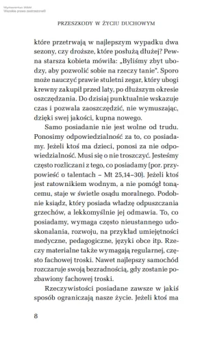 Przeszkody w życiu duchowym na Arena.pl