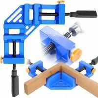 ŚCISK stolarski KĄTOWY NAROŻNY Imadło Narożne Zacisk Kąt Prosty