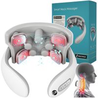 Masażer karku Elektrostymulator szyi 9 głowic do masażu Bezprzewodowy Neck