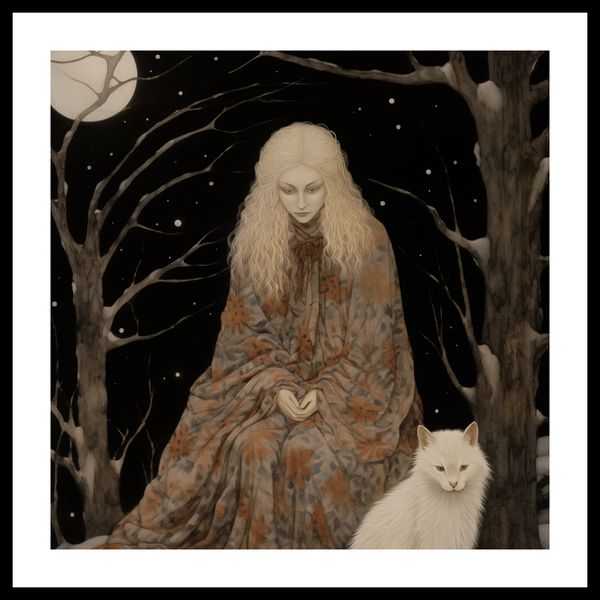Plakat 40x40cm Stróżka Leśna zdjęcie 3