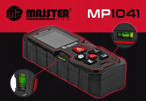 DALMIERZ LASEROWY MIERNIK ODLEGŁOŚCI CYFROWY 50M poziomica KĄTOMIERZ na Arena.pl