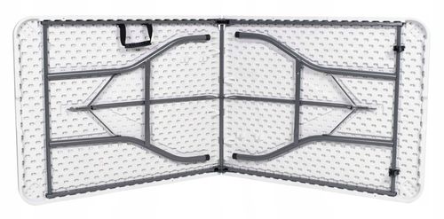 Stół skłądany kateringowy 74 x 180 x 73,5 cm biały na Arena.pl