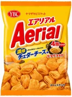 Chrupki kukurydziane Aerial smak serowy Cheddar Cheese 65g - YBC
