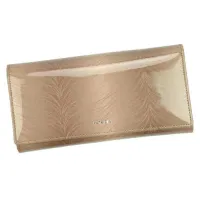 portfel damski skórzany patrizia  rfid taupe