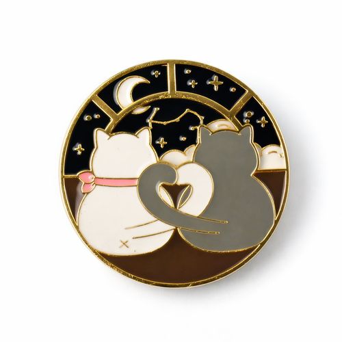 Cozy Cats | 4 cm | Metal | Pin | Original na Arena.pl