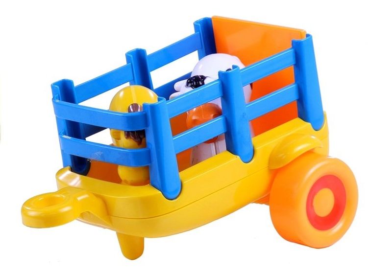 ND24_866 Duży Traktor Farmera + Przyczepa dla Malucha zdjęcie 6