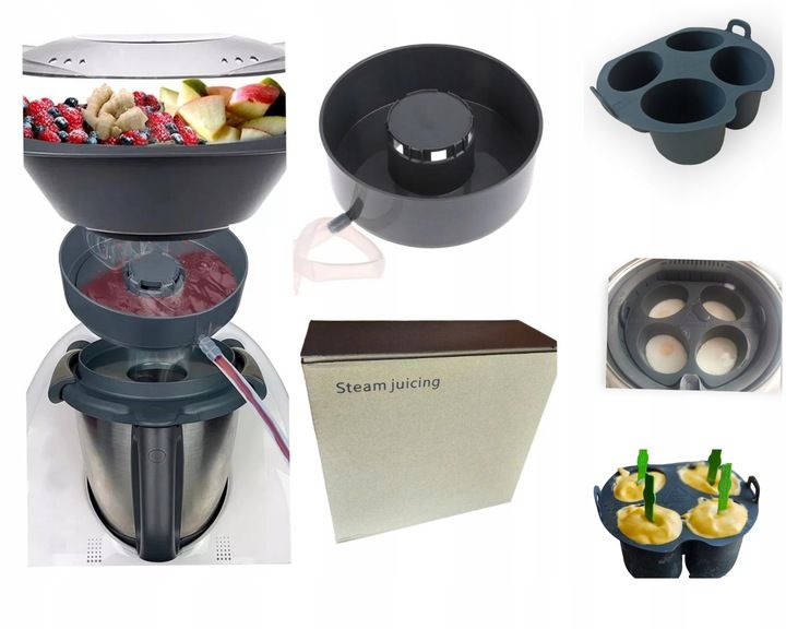 przystawka do odsysania pary sokownik sokowirówka do Thermomix TM6 TM5 zdjęcie 1