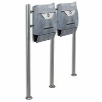 16776 Skrzynka na listy wolnostojąca 2 szt skrzynek betonowych