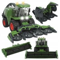 Kombajn Zbożowy Zabawka Duży 2w1 Do Kukurydzy Maszyna Rolnicza Mały Farmer
