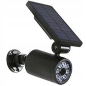 ATRAPA KAMERY ZEWNĘTRZNE SOLARNA MIGAJĄCA DIODA LED CZUJNIK RUCHU CZARNA
