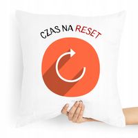 Poduszka Informatyka Programisty Czas Na Resecik! Z Nadrukiem Ze Zdjęciem