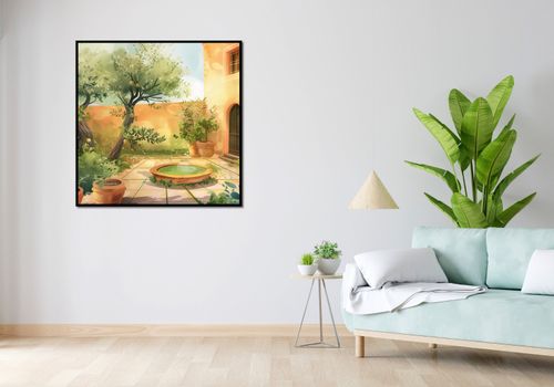 Plakat 100x100cm Słoneczny Dzień na Arena.pl