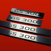 Listwa progowa LEXUS GS MK2 GS 300 Stal nierdzewna 304 połysk 4szt