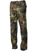 Spodnie bojówki US Wzmacniane flecktarn S