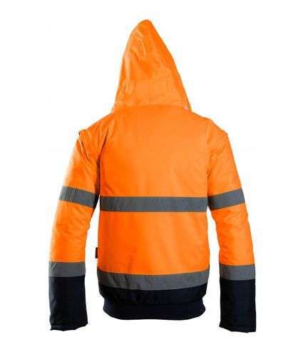 Kurtka robocza odblask BOMBER 2w1 orange L na Arena.pl