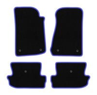 Dywaniki welurowe CARLUX-BLUE do Jeep Wrangler JL 2 drzwi z mocowaniami