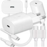 ZESTAW | SZYBKA ŁADOWARKA SIECIOWA USB TYPE-C + KABEL TYPE C | PD20W 3000mA