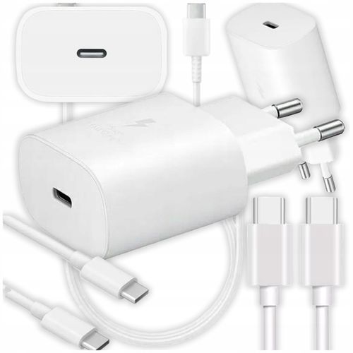 ZESTAW | SZYBKA ŁADOWARKA SIECIOWA USB TYPE-C + KABEL TYPE C | PD20W 3000mA na Arena.pl