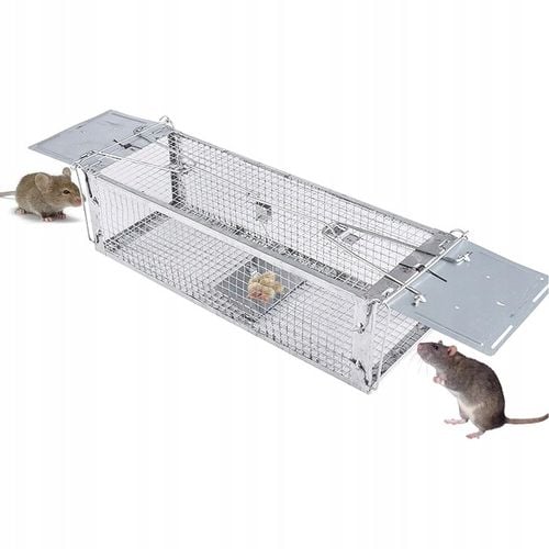PUŁAPKA ŻYWOŁAPKA NA SZCZURY MYSZY GRYZONIE KUNY ŁAPKA DO ŁAPANIA na Arena.pl