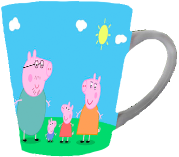 Kubek dla dzieci Świnka Peppa zdjęcie 1