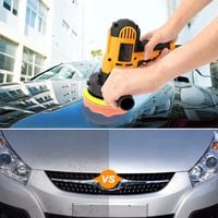 700W POLERKA TARCZOWA, MINI POLERKA ZESTAW DO POLEROWANIA SAMOCHODU LAKIERU