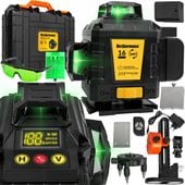 POZIOMICA LASEROWA 360 PŁASZCZYZNOWA 4D LASER KRZYŻOWY SAMOPOZIOMUJĄCA