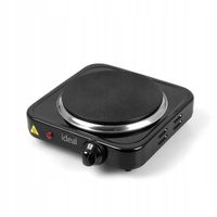 KUCHENKA ELEKTRYCZNA JEDEN PALNIK PŁYTA NA PRĄD TURYSTYCZNA PRZENOŚNA 1300W