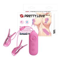 pretty love  nipple clip, 7 vibration functions 3 electric shock functions