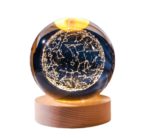 Lampka Nocna Dla Dzieci 3D, USB  - Gwiazdozbiór na Arena.pl