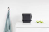 Kosz na odpadki Sort & Go szary 3L 209888