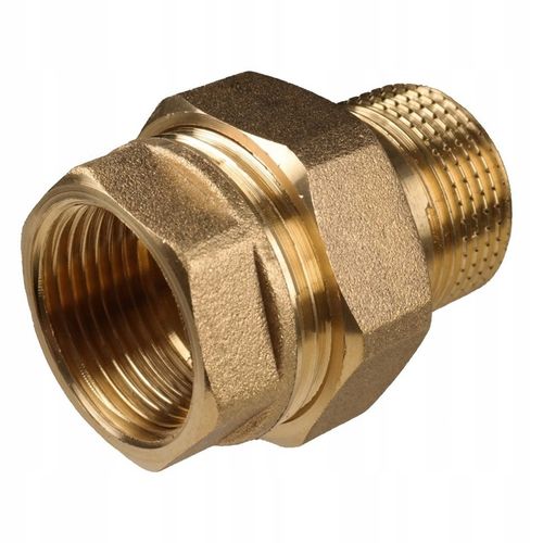 ŚRUBUNEK MOSIĘŻNY PROSTY 1" DN 25 z oringiem uszczelką na Arena.pl