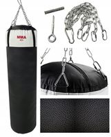 worek treningowy 80x30 cm wypełniony + mocowanie