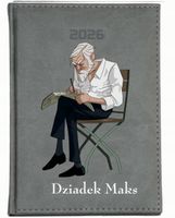 KALENDARZ A5 2026 DZIENNY planer NADRUK personalizowany dla dziadka