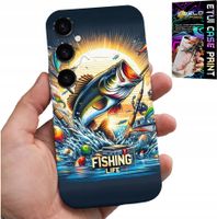 ETUI DO SAMSUNG GALAXY A04S - WZORY DLA WĘDKARZA, RYBY, DORSZ, ŁOSOŚ