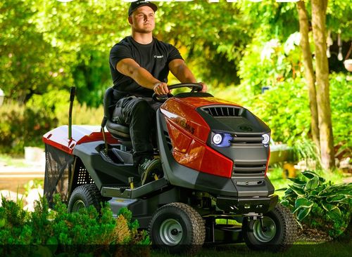 TRAKTOREK CEDRUS CHALLENGE MJ 102/22H B&S TRAKTOREK OGRODOWY SECO KOSIARKA SAMOJEZDNA SPALINOWA DO TRAWY Briggs & Stratton 22KM / 102cm HYDROSTATIC - OFICJALNY DYSTRYBUTOR - AUTORYZOWANY DEALER CEDRUS na Arena.pl