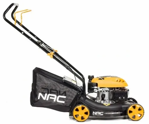 Kosiarka SPALINOWA NAC 41 cm 1,3 kW BEZ NAPĘDU Kosz 40 litrów LEKKA 2w1 na Arena.pl