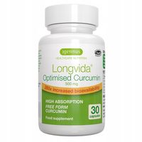 KURKUMA LONGVIDA aktywna KURKUMINA 500 mg BIODOSTĘPNA Igennus