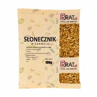 Słonecznik w KARMELU 100g Wysoka JAKOŚĆ Produkt NATURALNY