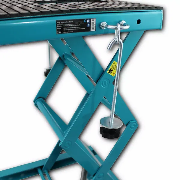 19011 Podnośnik nożycowy hydrauliczny do motocykla udźwig 135kg zdjęcie 2