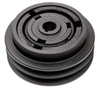 Sprzęgło zagęszczarki 2 paski 13 mm, średnica 128 mm