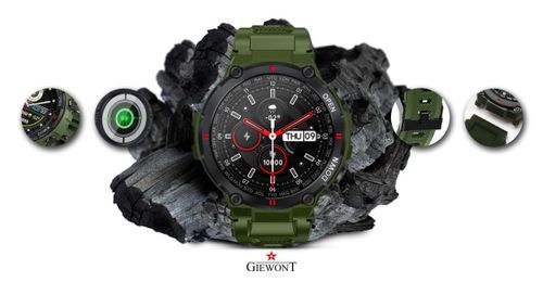 Smartwatch Giewont GW430-3 Zielony na Arena.pl