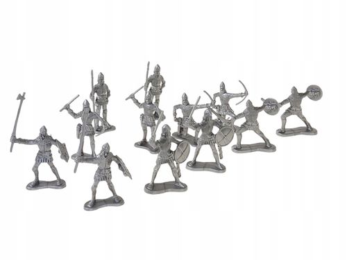 Drewniany Zamek RYCERZE RYCERZYKI ŻOŁNIERZE 60szt na Arena.pl