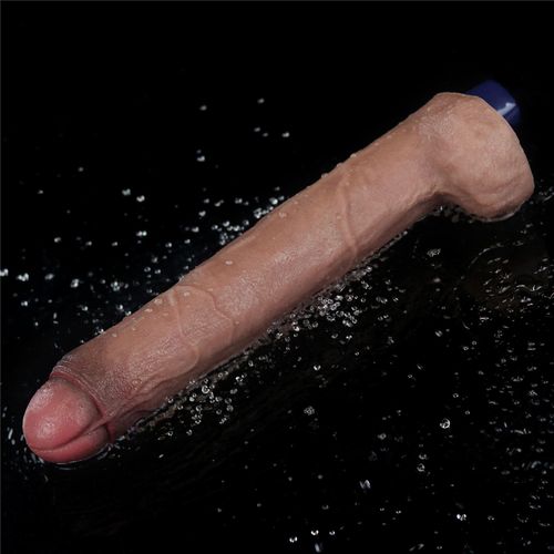 10.5" Real Softee Rechargeable Silicone Vibrating Dildo na Arena.pl