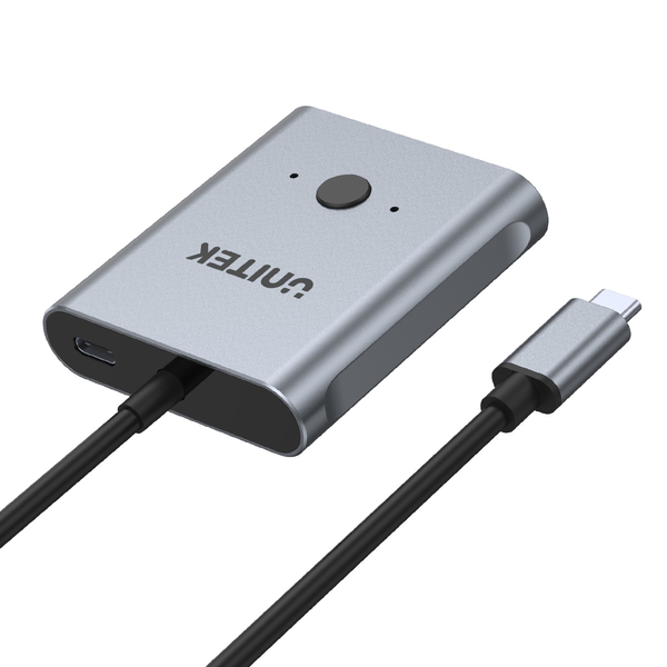 Unitek Dwukierunkowy przełącznik USB-C 4K zdjęcie 2